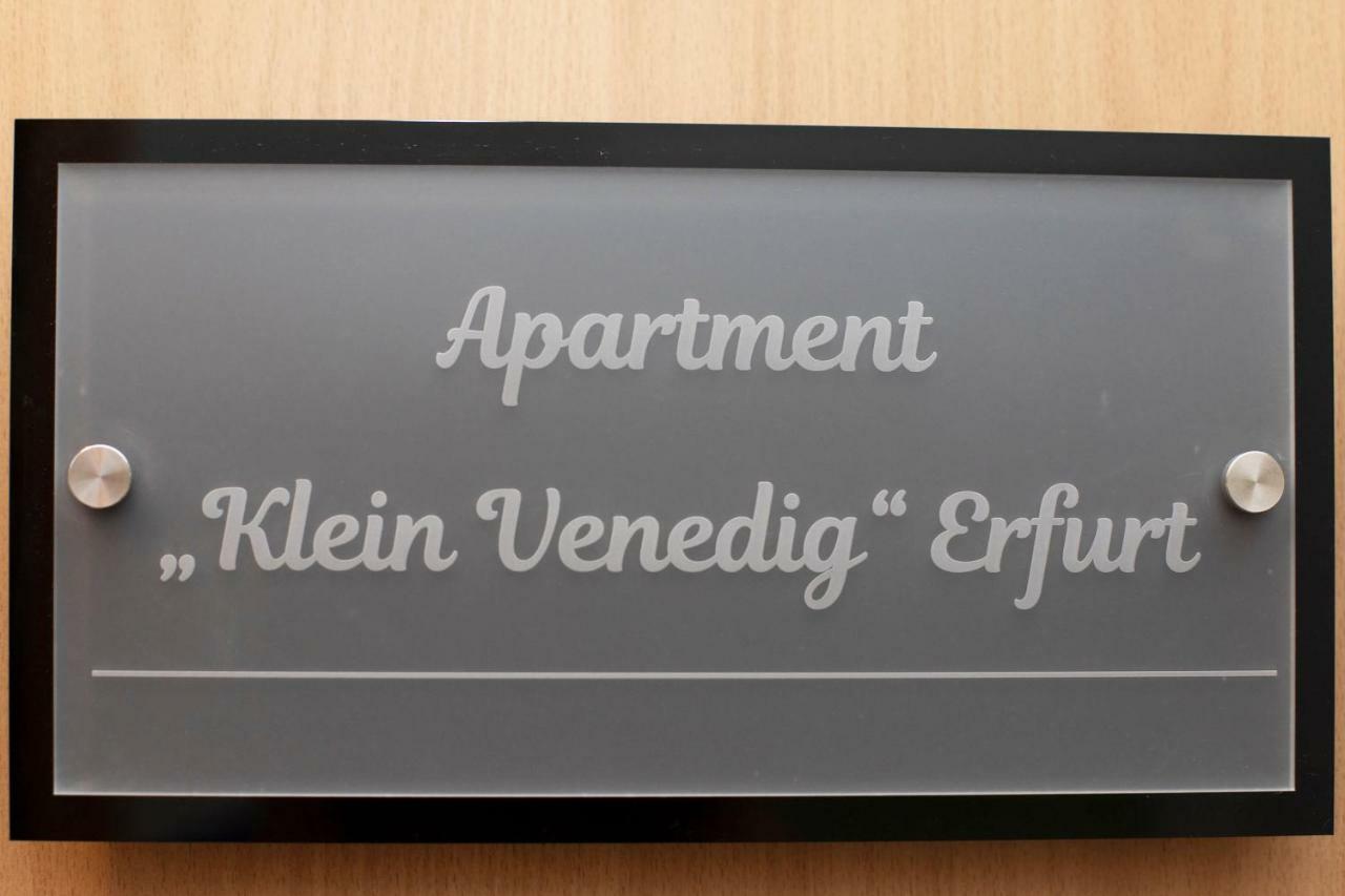 Apartment „Klein Venedig“ Erfurt Exterior foto